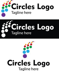 Circle logo mock up for business or personal use. 
