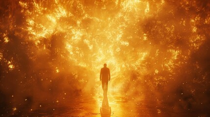 A man's spiritual journey, enlightenment and self realization