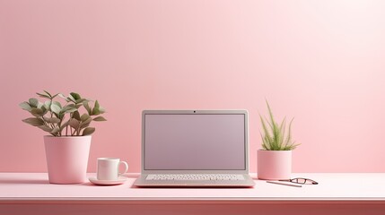 design pink desktop