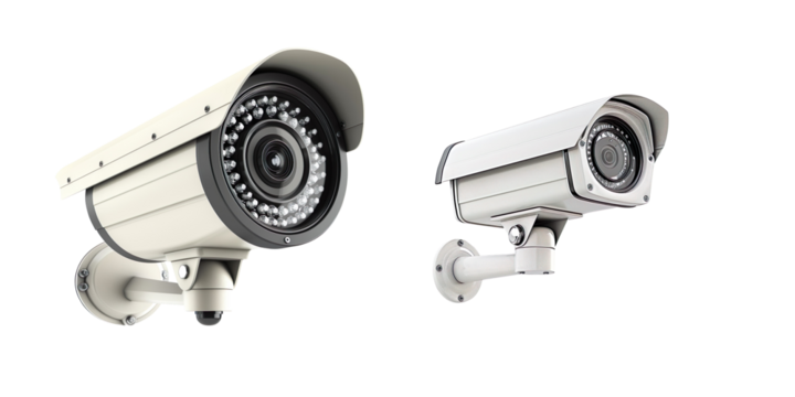 Security Camera on Transparent Background