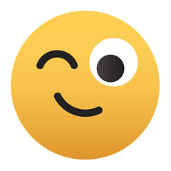Wink emoji