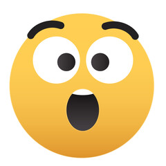 Surprised emoji