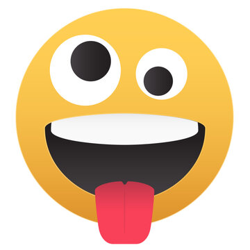 Naklejki Crazy emoji