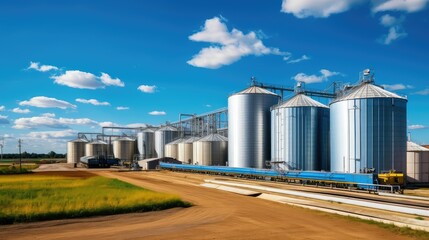 Obraz premium processed feed agriculture