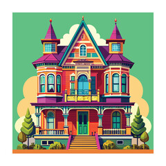 Fototapeta premium House vector illustration