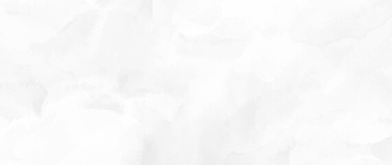 White vector watercolor art background with old paper texture for cards, flyers, poster, banner, invitation. Premium template.