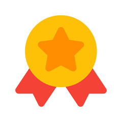 medal flat icon