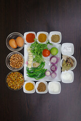 Comprehensive Selection of Fresh Vegetables, Spices, and Grains for a Complete Meal Preparation
