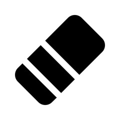 eraser glyph icon