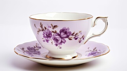 Fototapeta premium vintage purple floral pattern