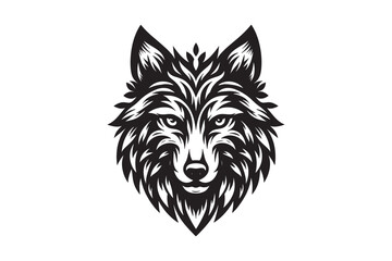 Wolf silhouette set vector design big pack of illustration and icon