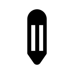 pencil glyph icon