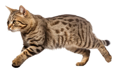 PNG Cat running animal mammal pet