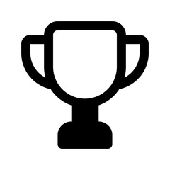 trophy glyph icon
