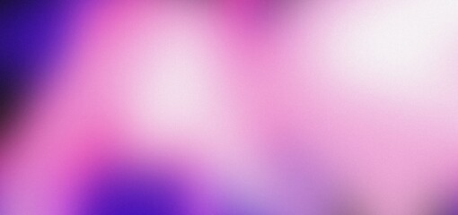 purple pink grainy gradient background, vibrant noise texture banner design poster