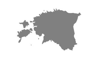 Fototapeta premium Maps of Estonia