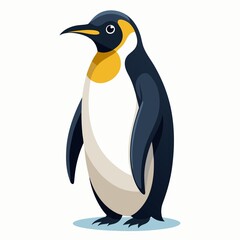 Fototapeta premium penguin isolated on white background