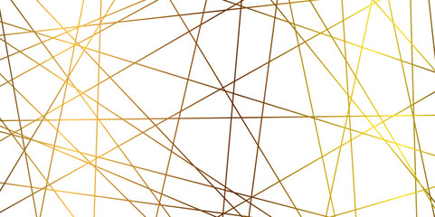 Luxury premium golden random chaotic wave lines abstract background. Vector, illustration
