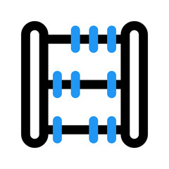 abacus line color icon