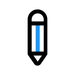 pencil line color icon