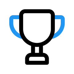 trophy line color icon