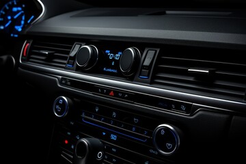 Dual zone climate control system with air conditioner control in a modern vehicle