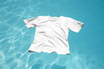 T-shirt png mockup, transparent design