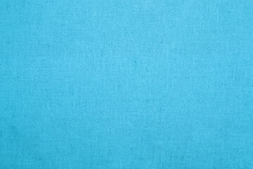 Cotton Fabric Texture in Light Blue, Seamless Natural Textile Pattern Background