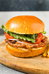Grilled Chipotle Chicken Burger