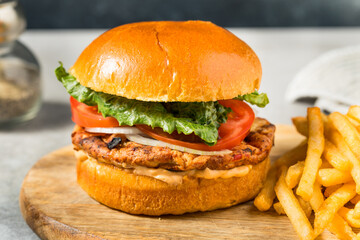 Grilled Chipotle Chicken Burger
