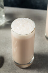 Sweet New York Chocolate Egg Cream Drink