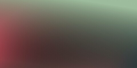 The image is a gradient from dark red at the bottom to dark green at the top. Grainy noise texture gradient background banner poster header design. 