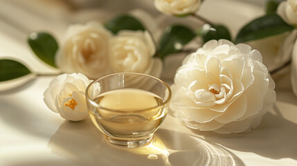  Camellia Tea Ceremony: Tranquil Floral Infusion