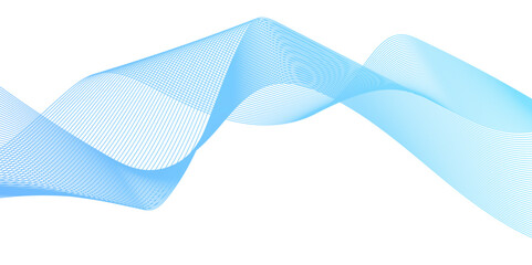 Abstract futuristic energy sound waves carve blue line technology concept background. digital sound and music wave line in vector business texture. Pattern line blend curve flow futuristic background.