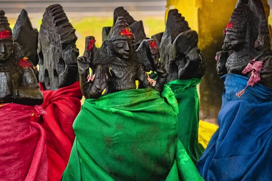 Navagraha temples are the ones devoted to Navagraha &ndash; the nine major celestial bodies (Grahas) of Hindu astronomy at Kannathur Reddykuppam or Reddikuppam, Kanchipuram, Tamil Nadu, South India.	