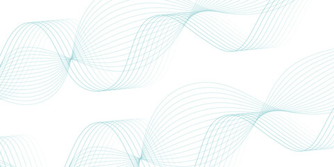 White wave curve lines banner background design. Abstract soft wave lines dynamic flowing blue light isolated background. Vector Illustration of the gray pattern of lines. stripes on white.