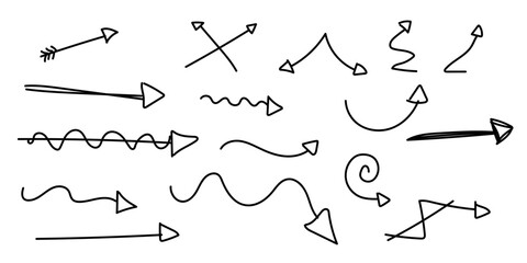 Set of arrows, Different types of arrows.