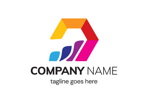 Pixel Media Colourful logo