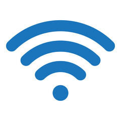 Wifi Vector Line Flat Design 
