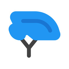 bike helmet flat icon