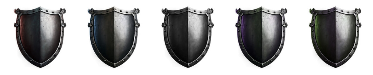 medieval shield cut out