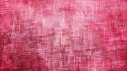 Raspberry Delight abstract vintage fabric background for design. Fabric cloth canvas texture. Rough, grain. Matte