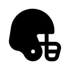 american football glyph icon