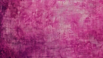 Fototapeta premium Raspberry Delight abstract vintage fabric background for design. Fabric cloth canvas texture. Rough, grain. Matte
