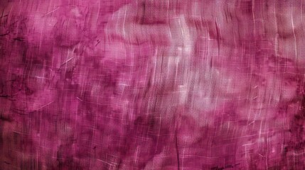 Raspberry Delight abstract vintage fabric background for design. Fabric cloth canvas texture. Rough, grain. Matte