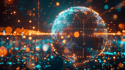 "Illuminating the Global Digital Landscape: A Futuristic Vision