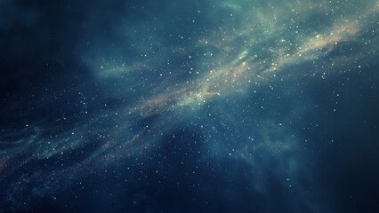 Blue sky starry night background