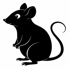 black and white mouse