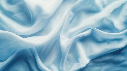 Arctic light blue abstract vintage fabric background for design. Fabric cloth canvas texture. Rough, grain. Matte