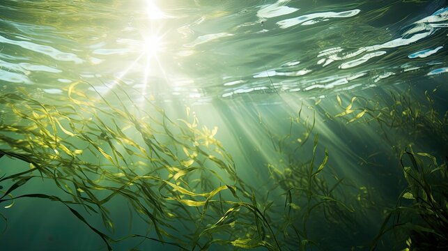 kelp seaweed underwater